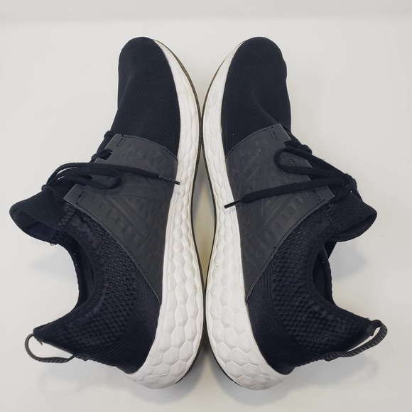 New Balance Mens Fresh Foam Cruz Running Shoes Sneakers Size 14 Black White main image 8